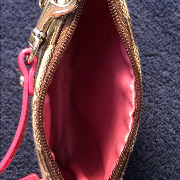 Pre-owned Coach - Hamptons Weekend Signature Color Block Medium Tote Set - Picture 14 of 16